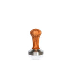 Dritan Alsela Professional Coffee Tamper (wooden handle flat base 58mm) - Olive wood