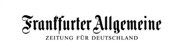 Frankfurter Allgemeine’ newspaper logo.