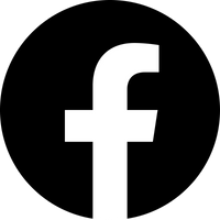 White Facebook ’f’ logo.